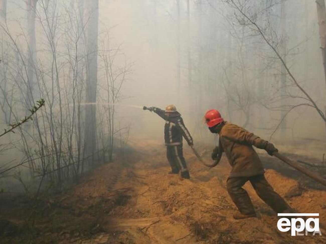 Пожежа в Чорнобильській зоні відчуження почалася 4 квітня