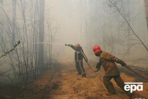 Пожар в Чернобыльской зоне отчуждения начался 4 апреля