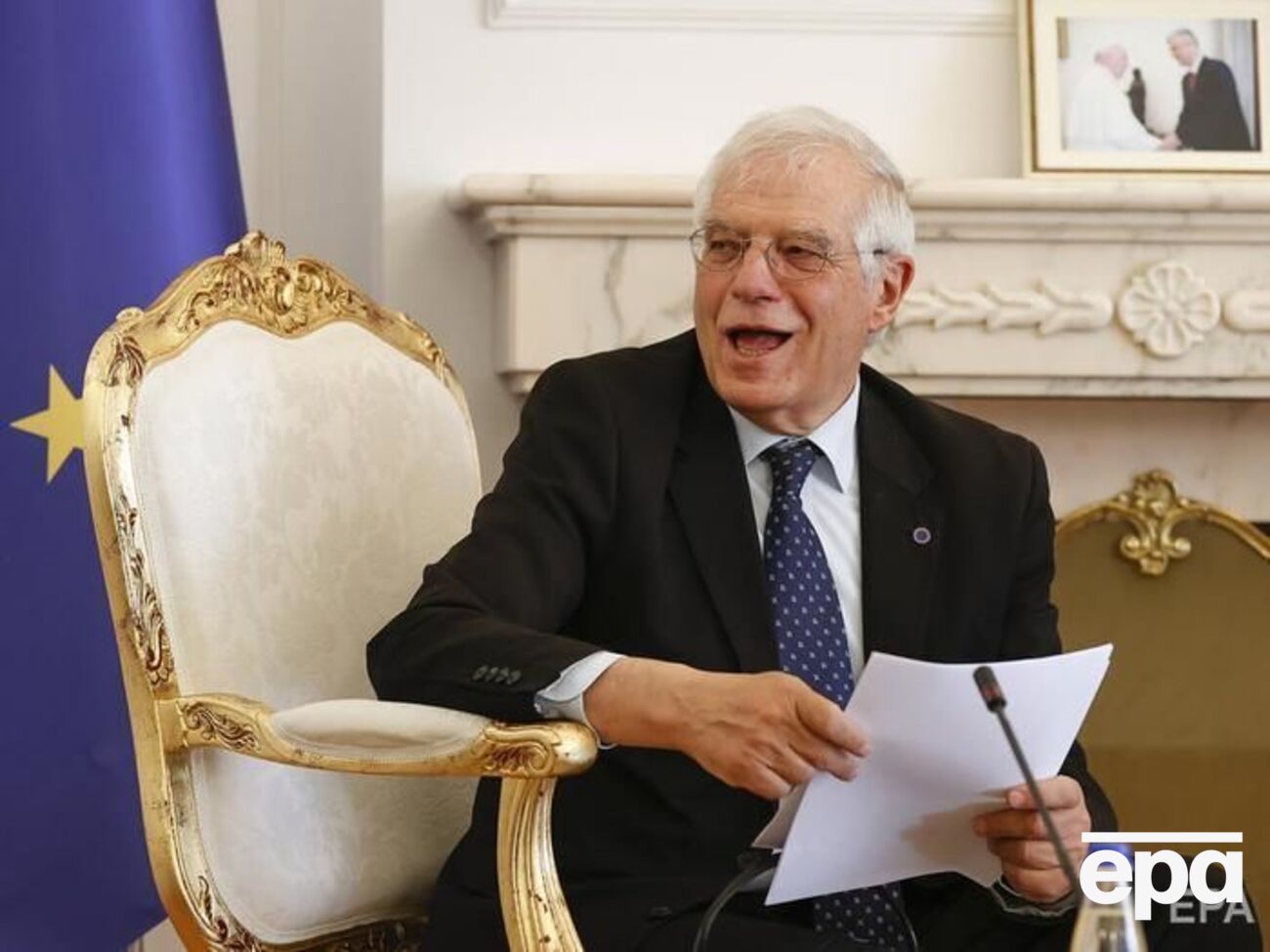 Боррель отметил, что отмена визита в Украину была неизбежна