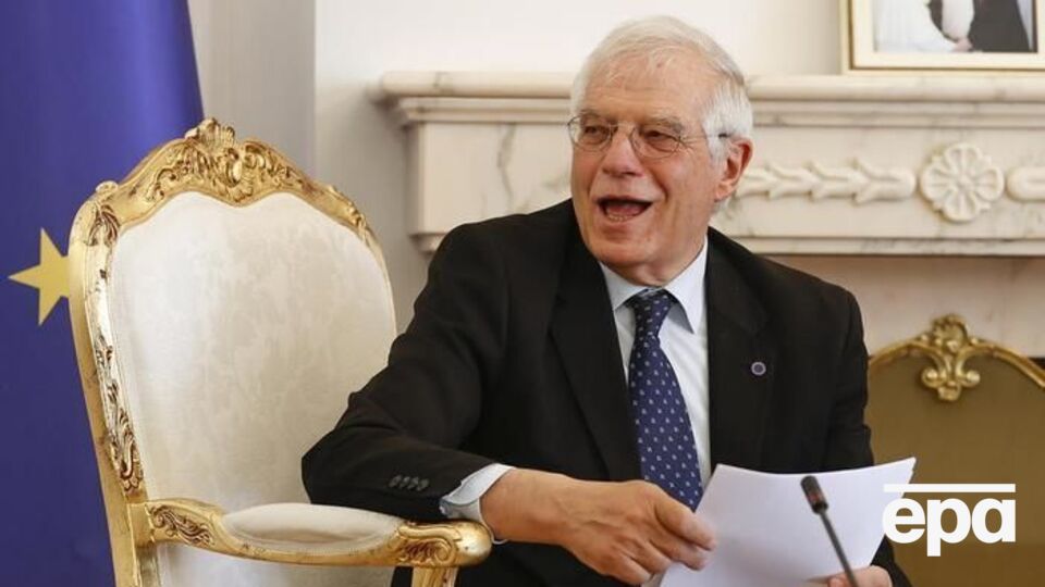 Боррель зазначив, що скасування візиту в Україну було неминучим