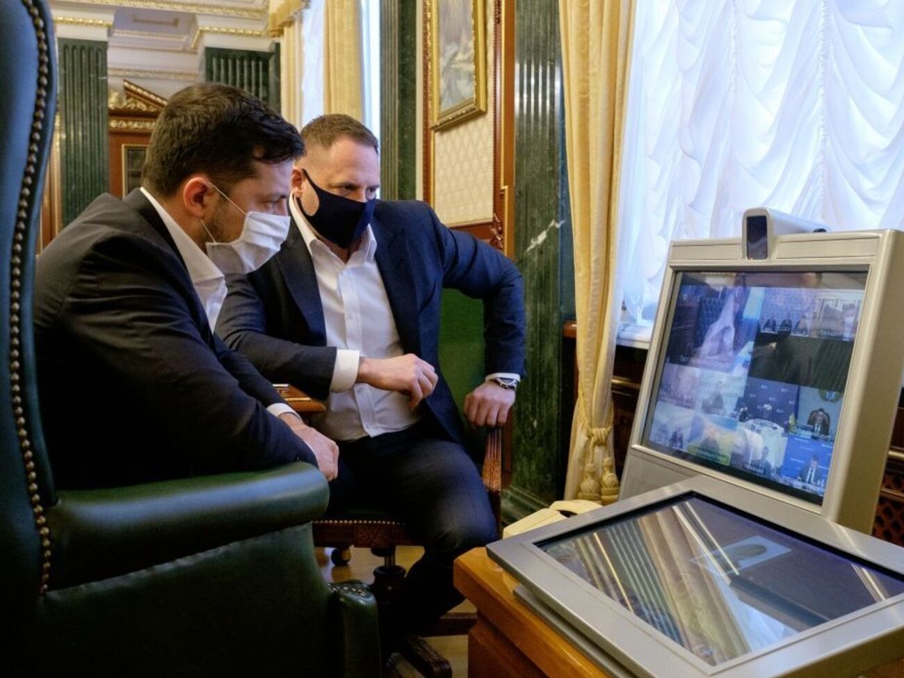 В Офісі президента відбулася чергова нарада з питань запобігання поширенню епідемії COVID-19