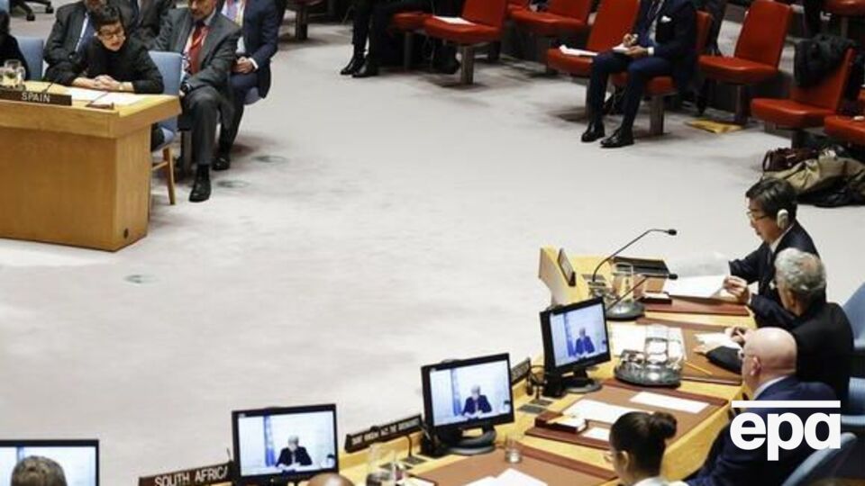 Україна напередодні заблокувала запропоновану РФ резолюцію