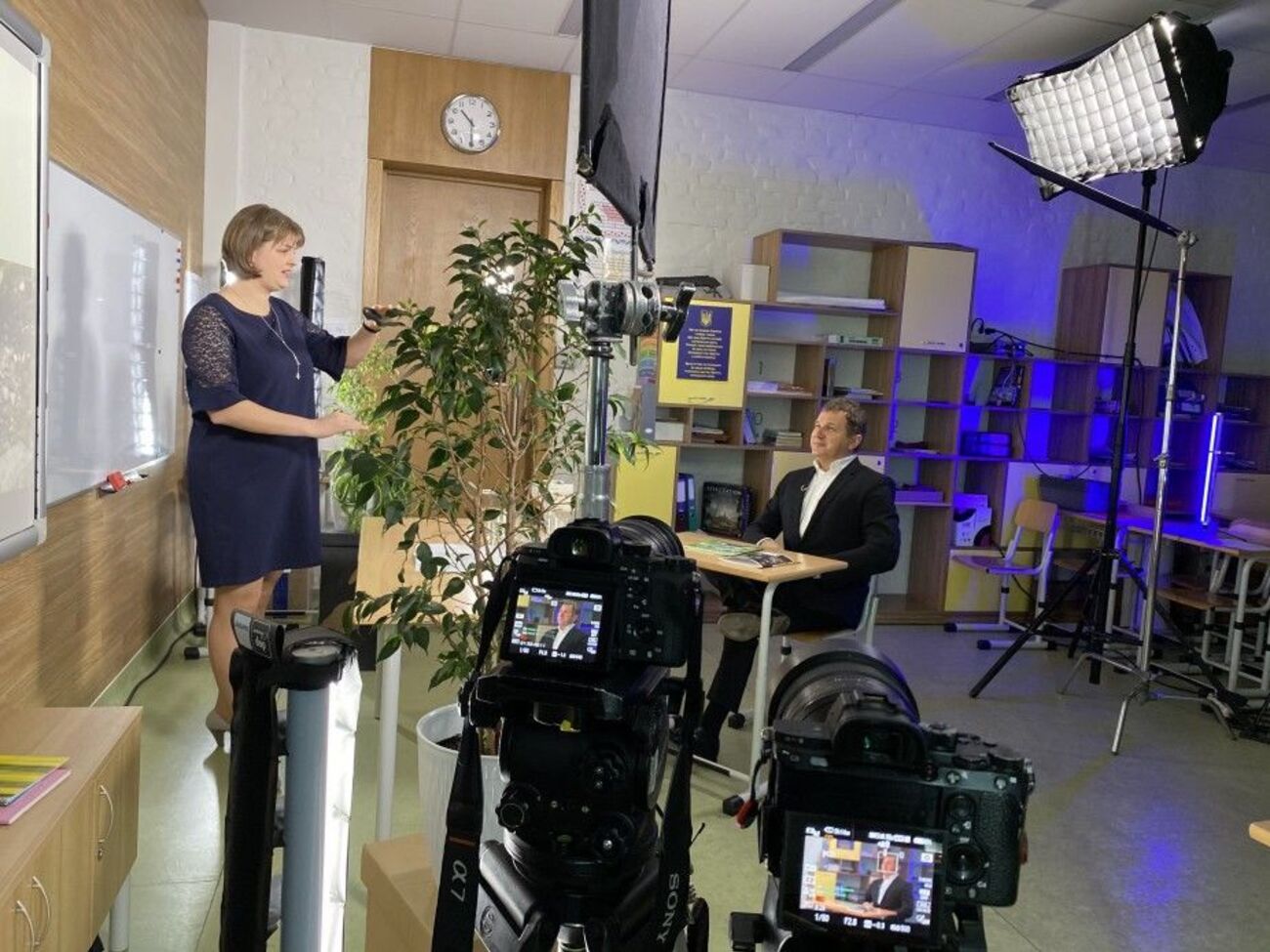 Загалом "Всеукраїнську школу онлайн" уже відвідало приблизно 170 зіркових гостей