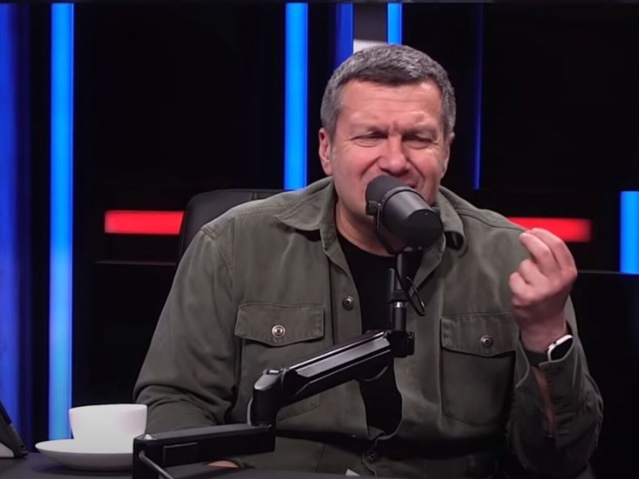 Соловйов сказав, що під час зустрічі "вріже" Уткіну "по кумполу"