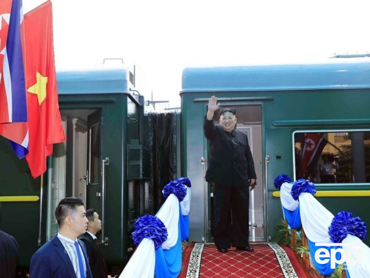 Ким Чен Ын использует для поездок бронированный поезд