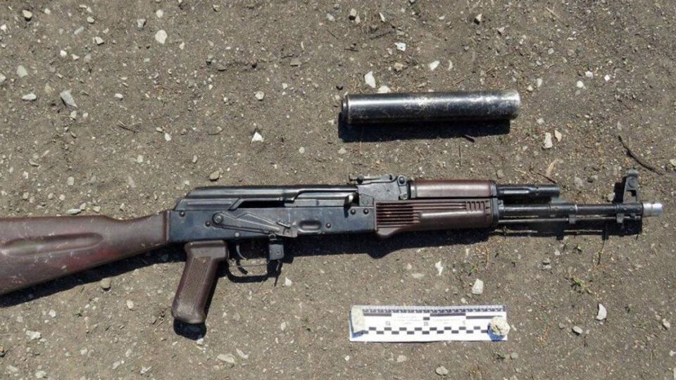 Зброю виявили з допомогою собаки