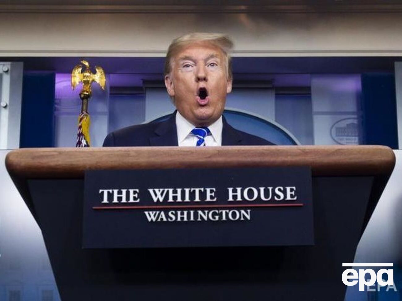 Трамп: ЗМІ намагаються створити видимість хаосу і безладу в умах громадськості