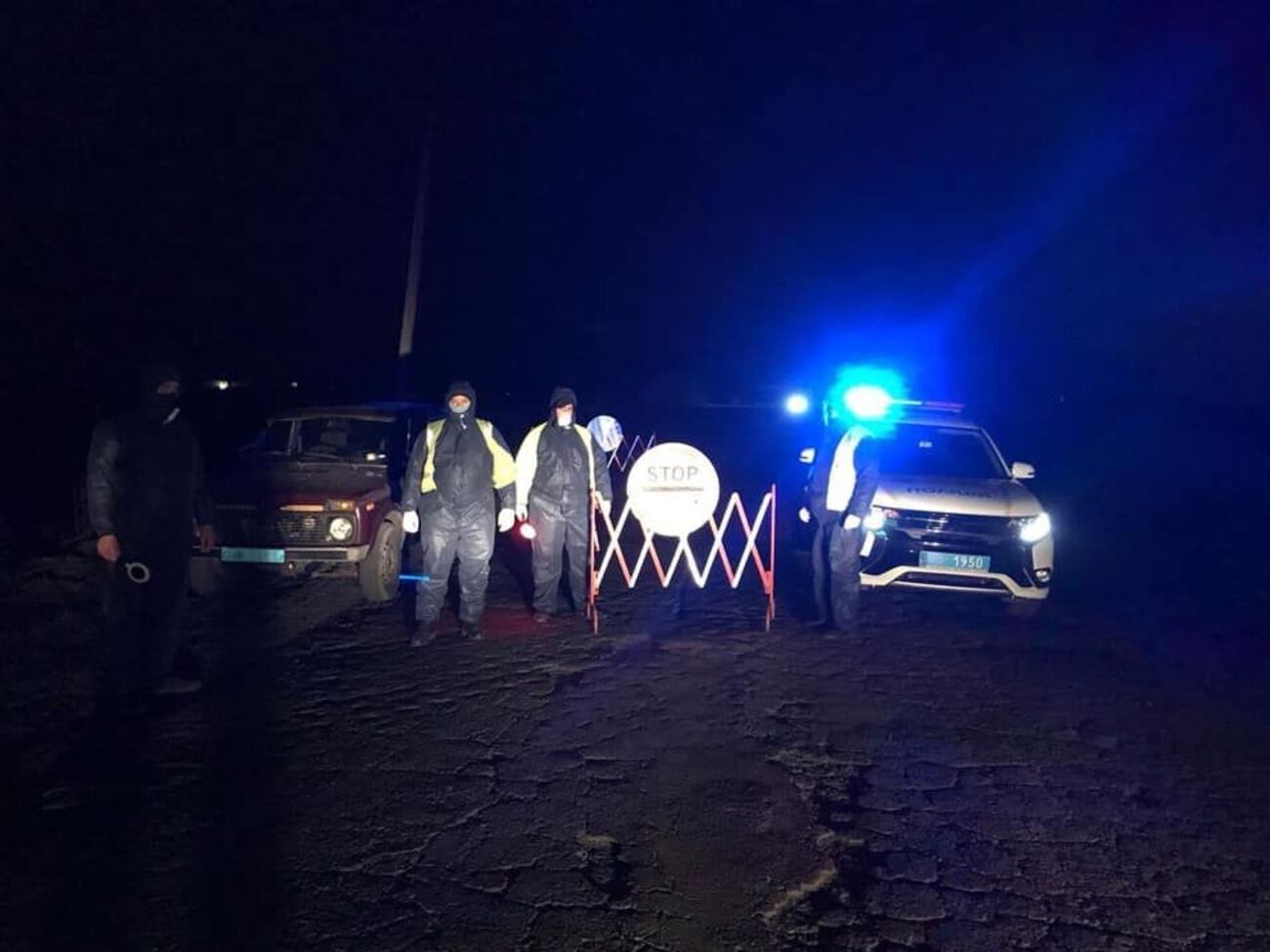 Въезды в село Стрелечья перекрыты