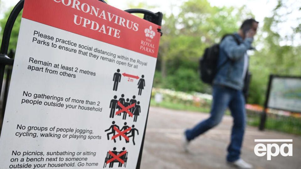 У Британії зафіксовано найнижчу добову смертність протягом місяця