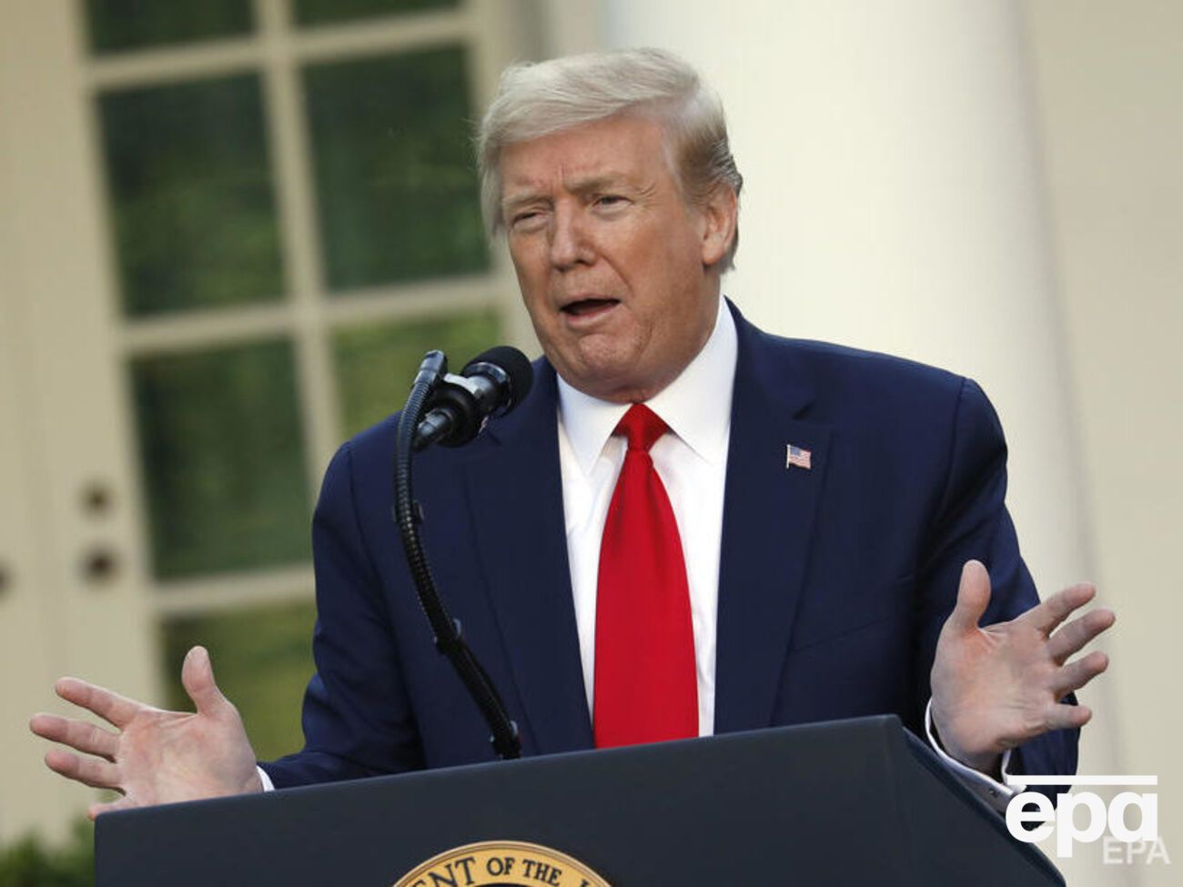 Трамп: Чи думаю я, що ми будемо робити стільки тестувань? Думаю, що будемо, але я ніколи цього не говорив