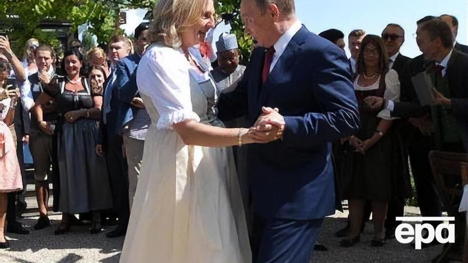 Путин был приглашен на свадьбу Кнайсль и Майлингера