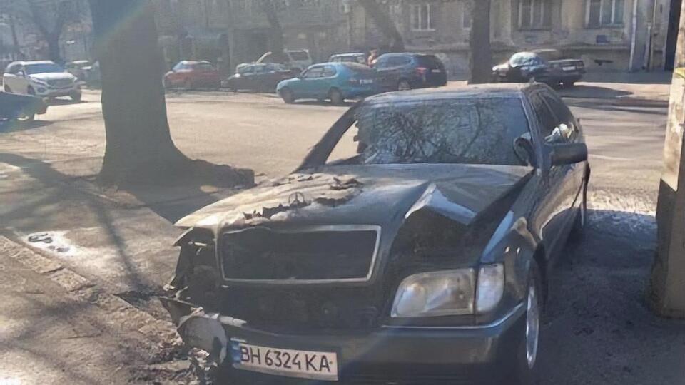 В Одесі відкрили кримінальне провадження за фактом підпалу автомобіля