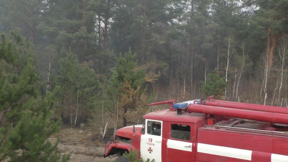 Пожежі тривають від початку квітня