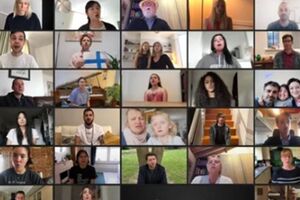 В клипе Дион и Бочелли приняли участие поклонники со всего мира