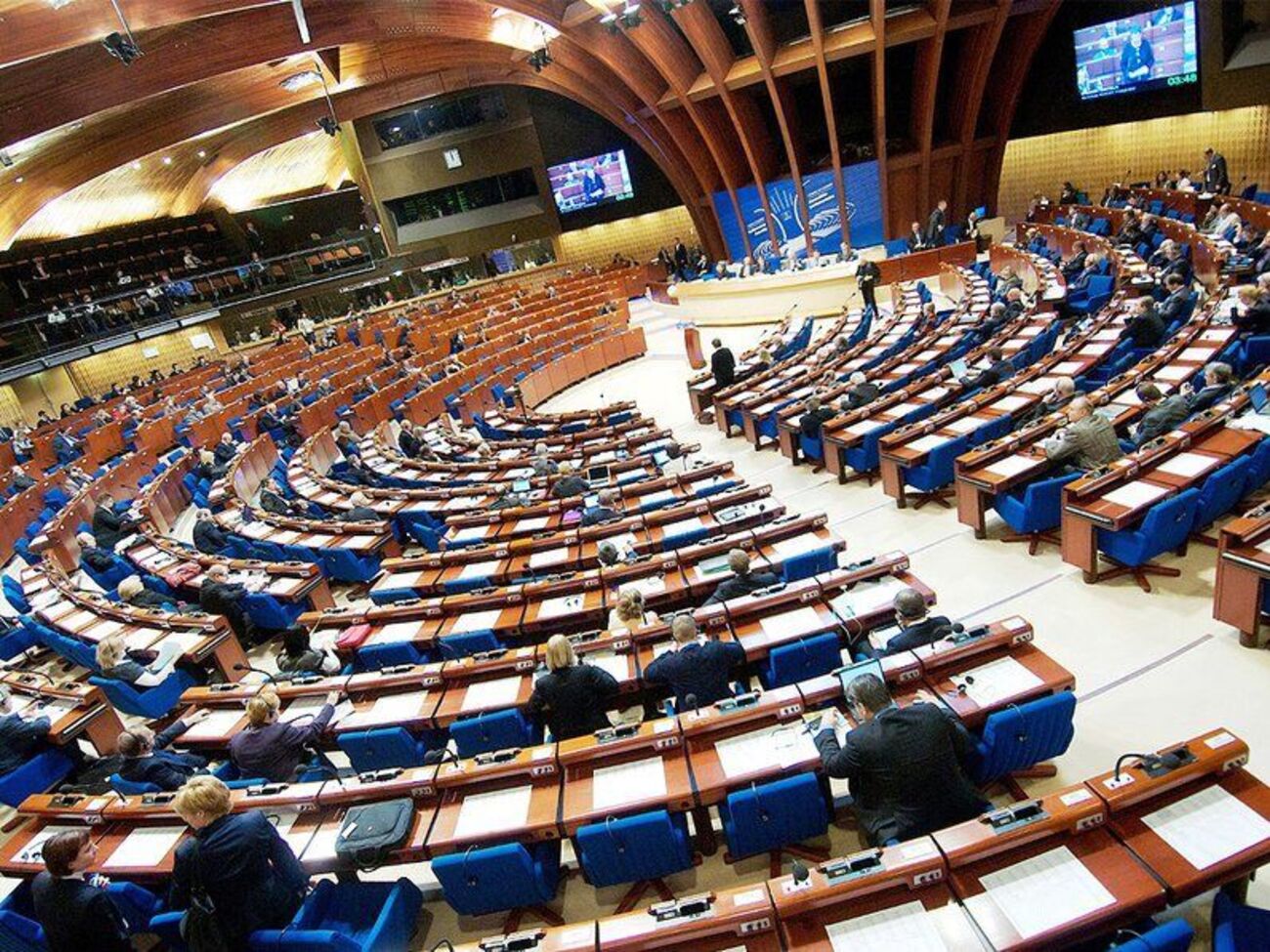 Делегаты ПАСЕ не собирались вместе с января