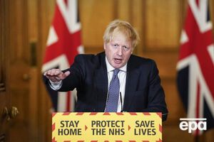 Джонсон уперше із 25 березня прийшов на брифінг