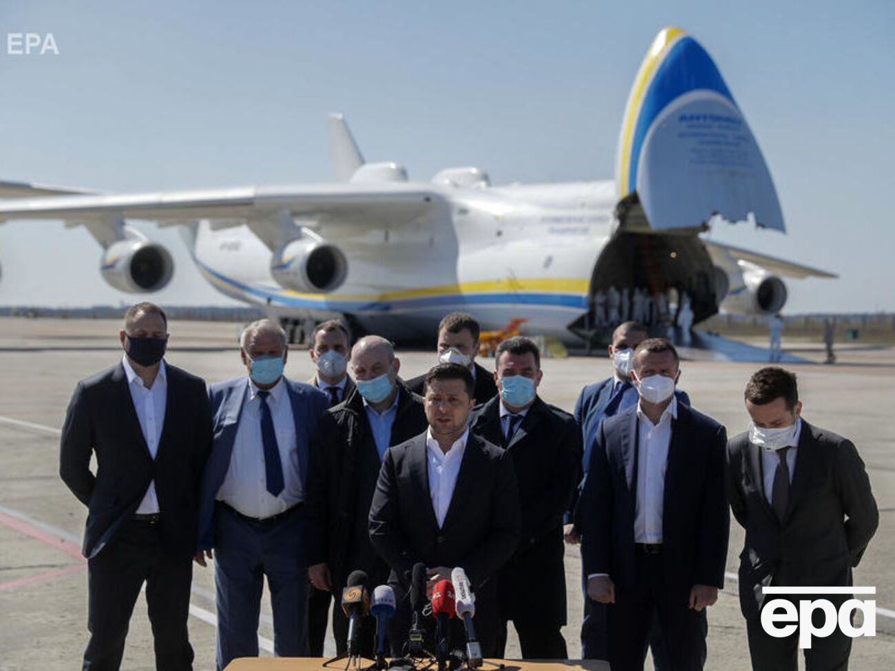 "Мрія" прибула в Україну 23 квітня, до сьогодні не було відомо, кому належав вантаж