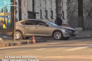 Машину Миндича трижды видели на Банковой