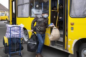 Как будет работать транспорт в Украине после ужесточения карантина. Инфографика
