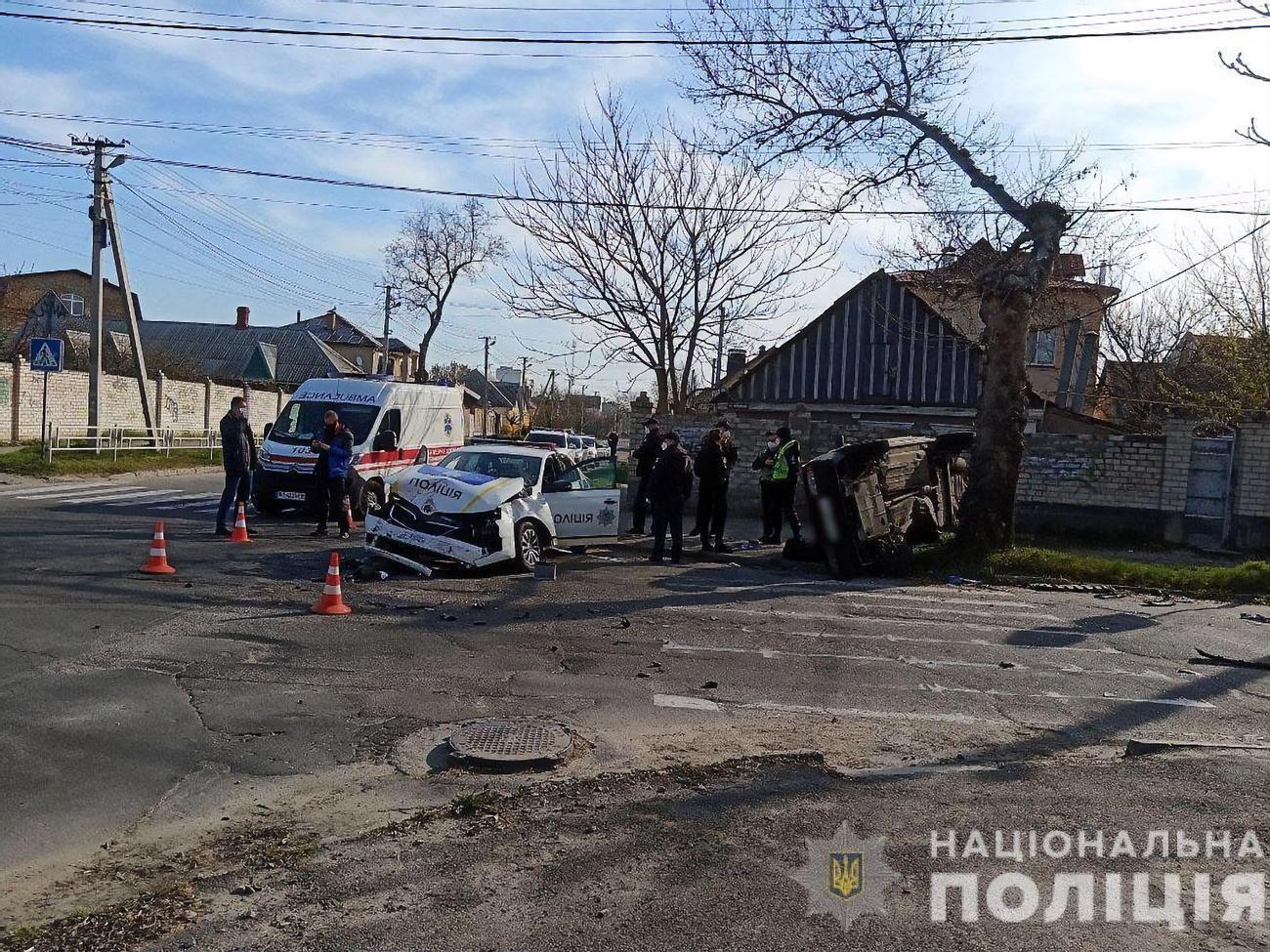 ДТП сталася на перехресті