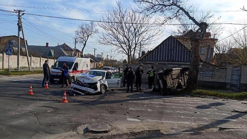 ДТП сталася на перехресті