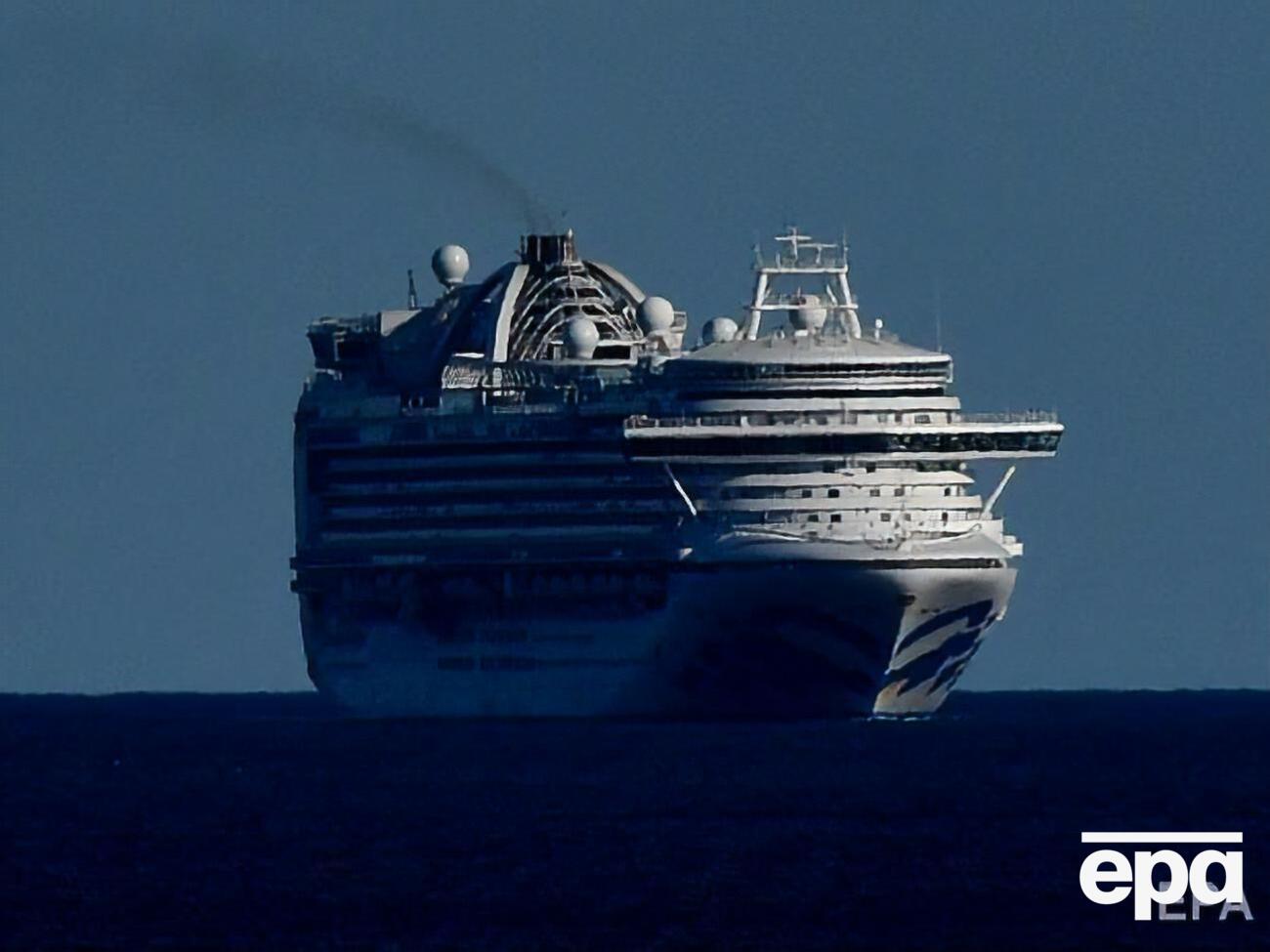 Ruby Princess находится у побережья Сиднея