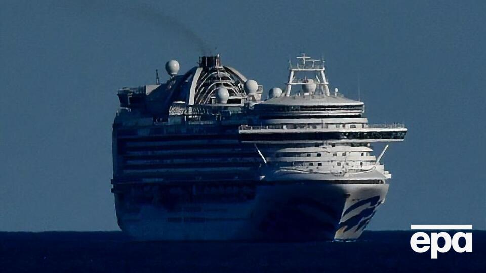 Ruby Princess находится у побережья Сиднея