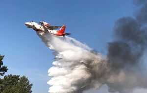 Пожежу в Чорнобильській зоні гасять за допомогою літаків Ан-32П