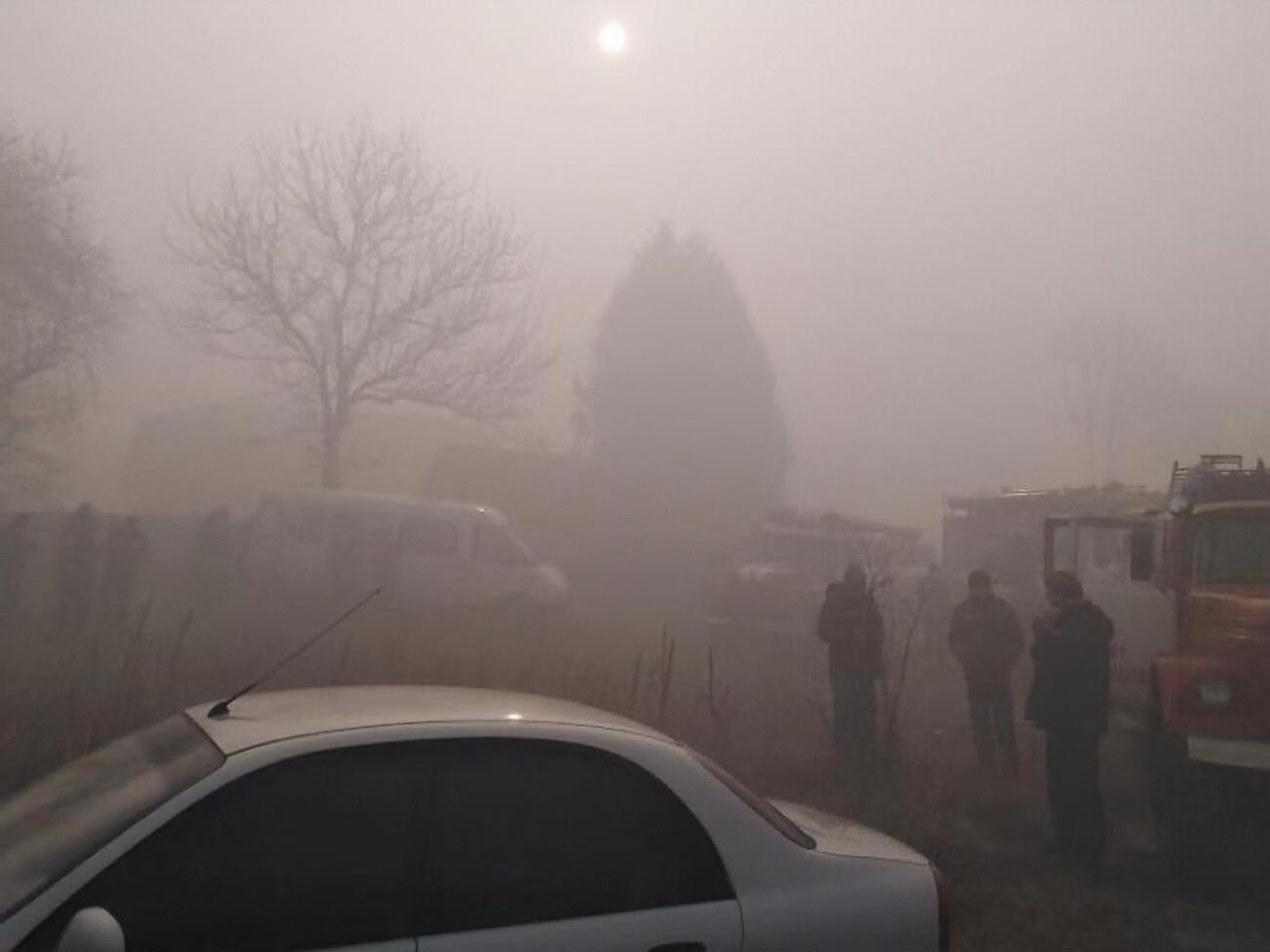 К ликвидации возгорания были привлечены работники ГСЧС и спецтехника