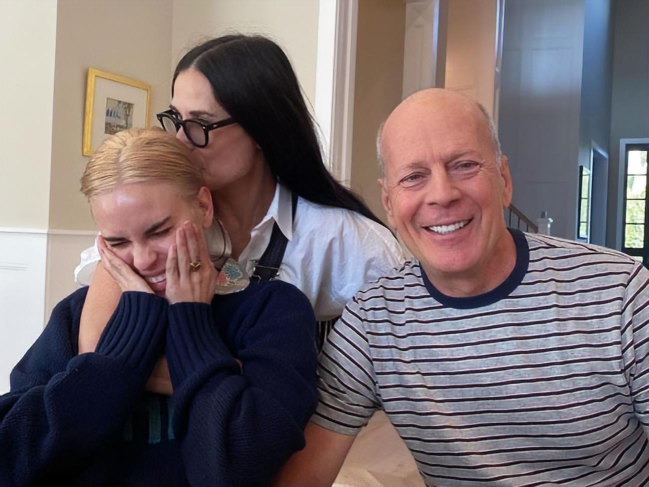 У Мур і Вілліса троє спільних дочок