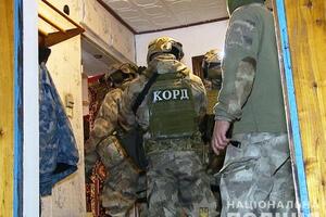 В задержании вооруженного жителя Шаргорода участвовали бойцы спецподразделения полиции КОРД