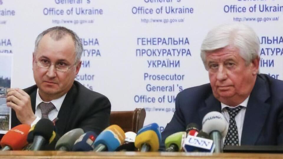Василий Грицак и Виктор Шокин
