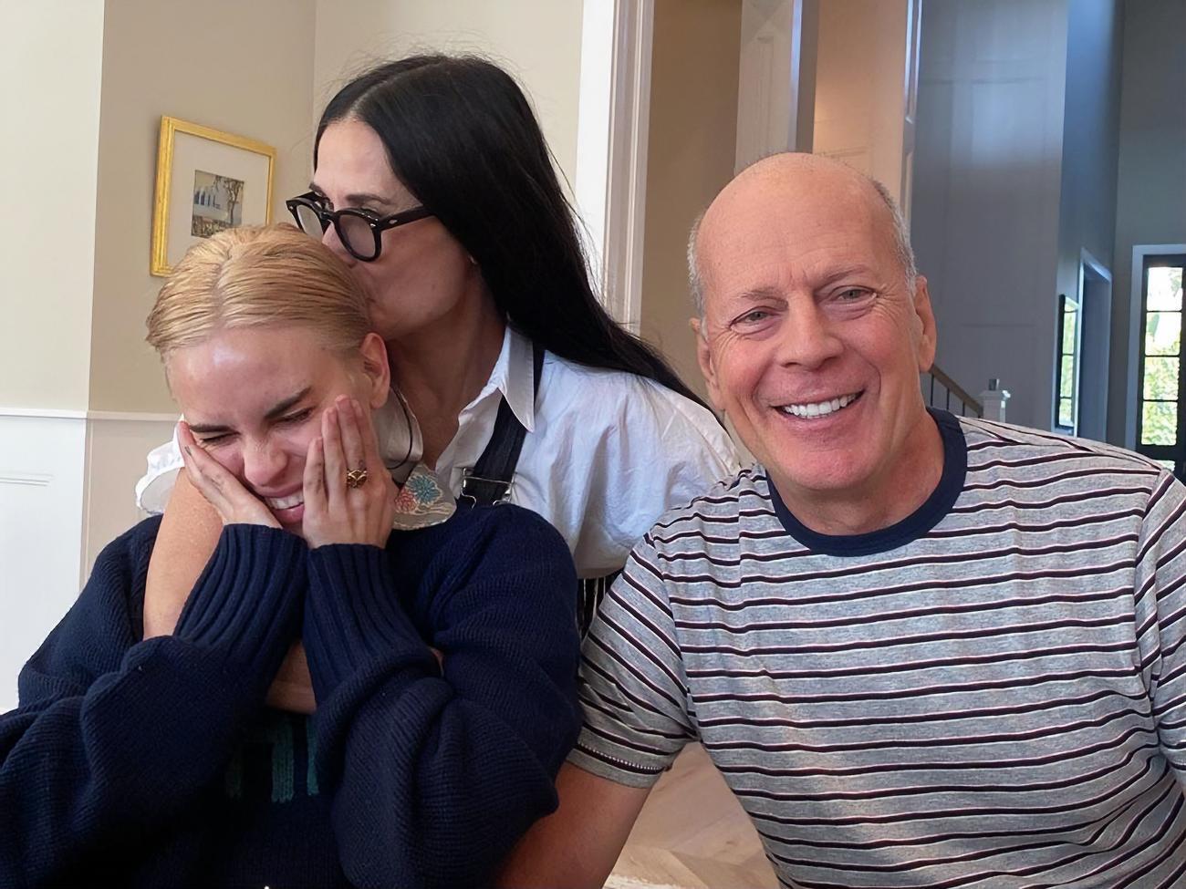 Таллула (на фото слева)&nbsp;&ndash; младшая дочь Уиллиса и Деми Мур