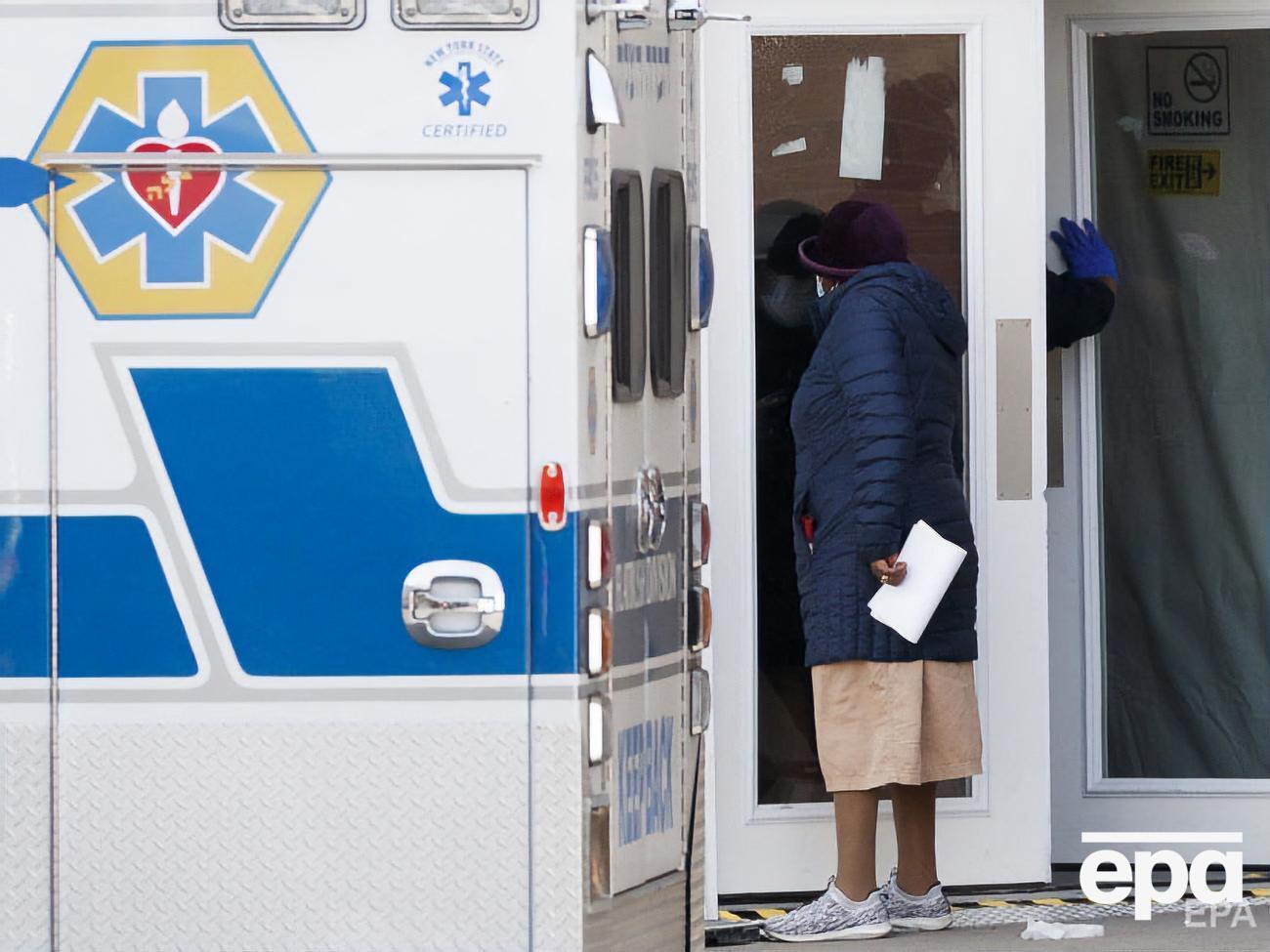 Максимальное число инфицированных в США приходится на штат Нью-Йорк