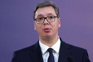 Вучич повідомив, що сина поклали в інфекційну лікарню