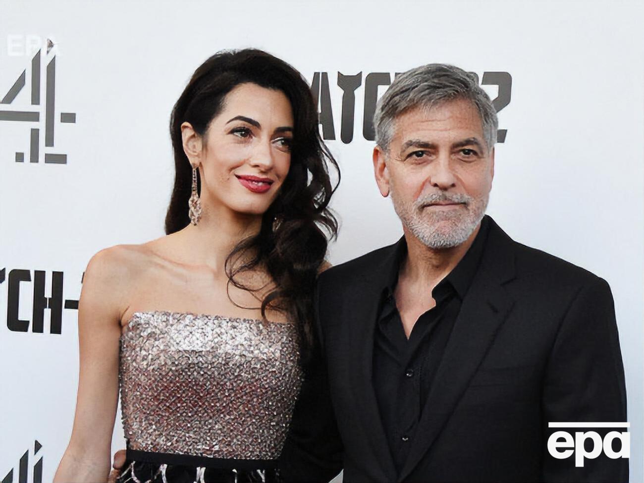 Клуні підтримали шість благодійних фондів