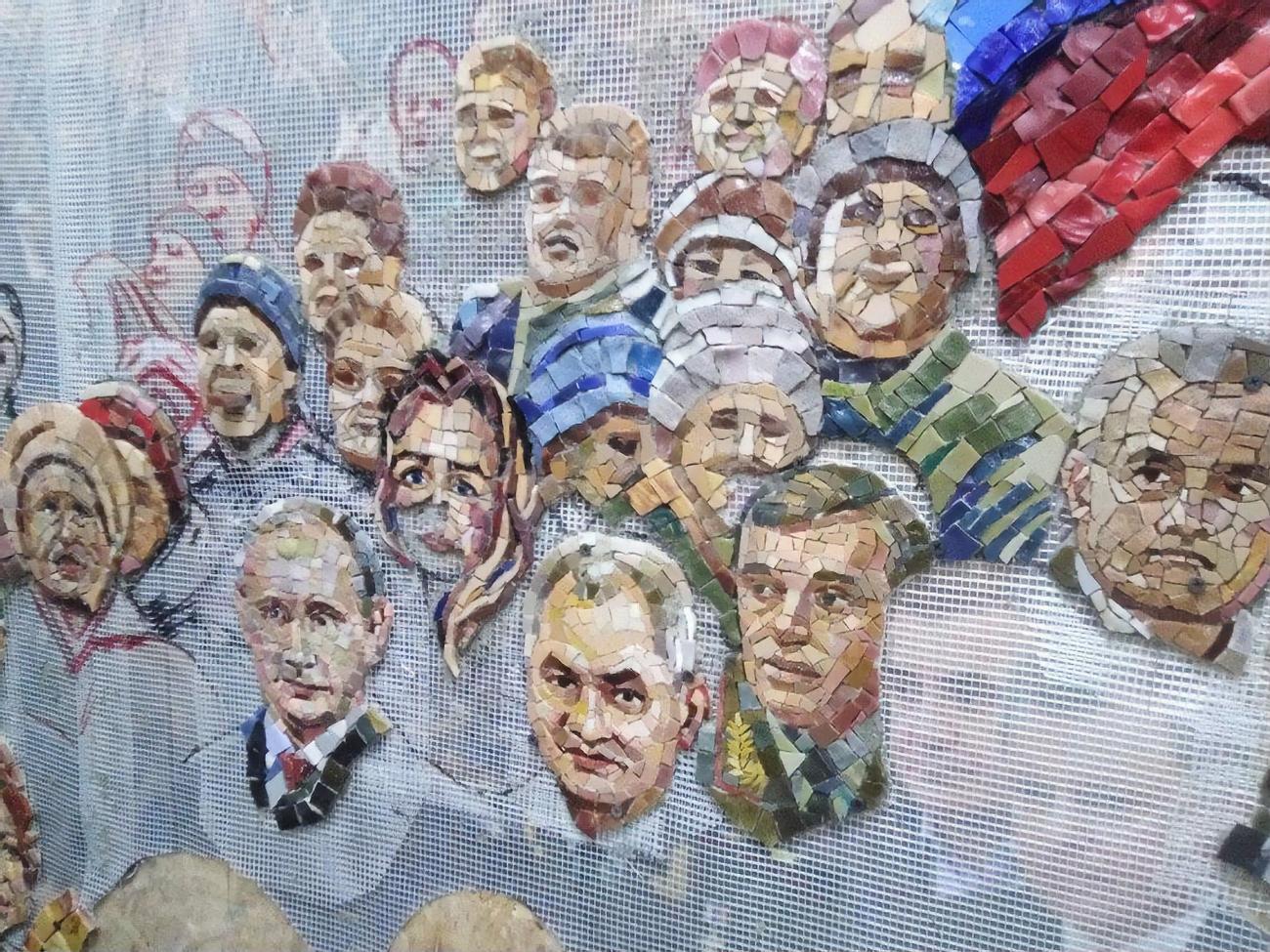Изображение Путина демонтировали