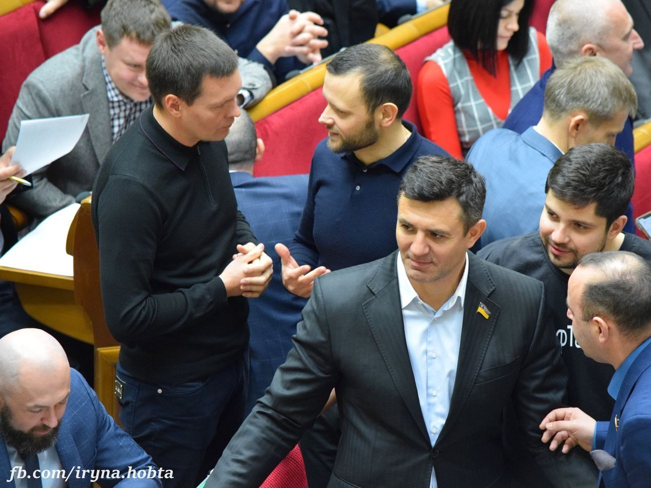 Тищенко был избран в народные депутаты в округе №219 в Киеве от партии "Слуга народа"