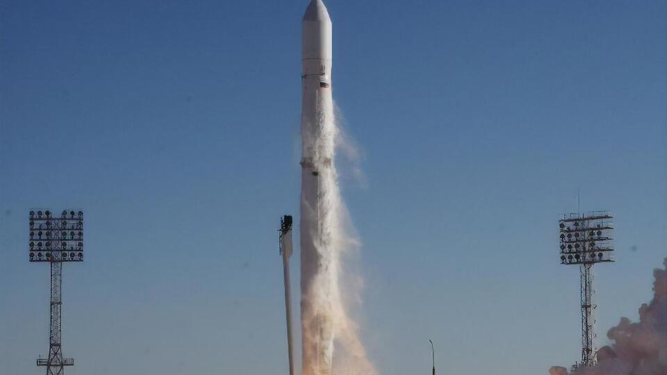 18 июля 2011 года. Байконур. Запуск ракеты "Зенит-3М" с разгонным блоком "Фрегат-СБ"