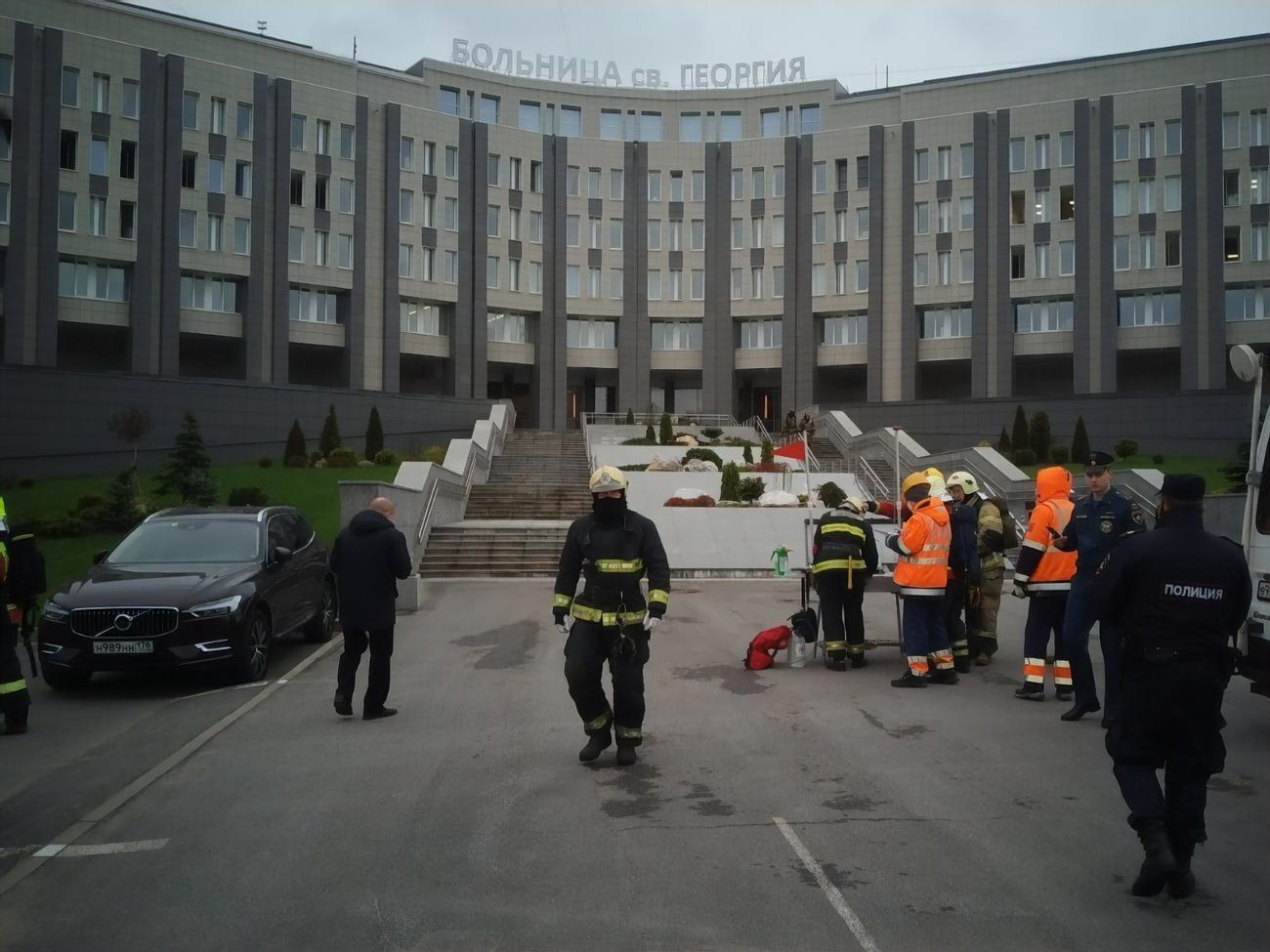 Пожар произошел сегодня утром