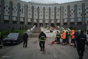 Пожар произошел сегодня утром