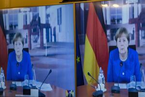 Розмова Шмигаля і Меркель відбулася в режимі відеоконференції