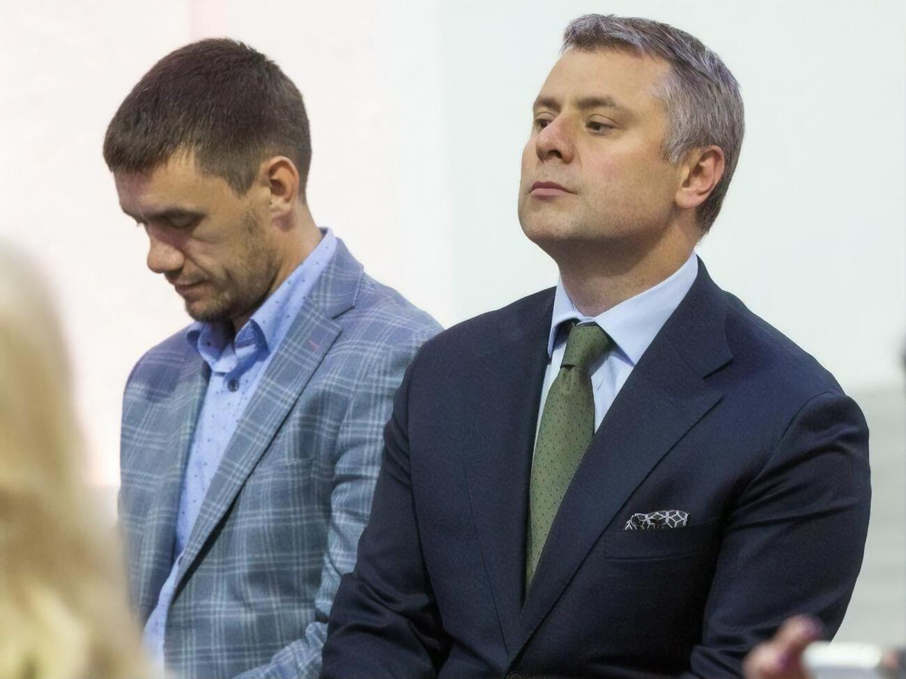 Витренко (справа) заявил, что из-за сокращения должности через два месяца его уволят из "Нафтогазу"&nbsp;