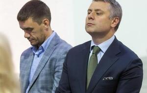 Витренко (справа) заявил, что из-за сокращения должности через два месяца его уволят из "Нафтогазу"