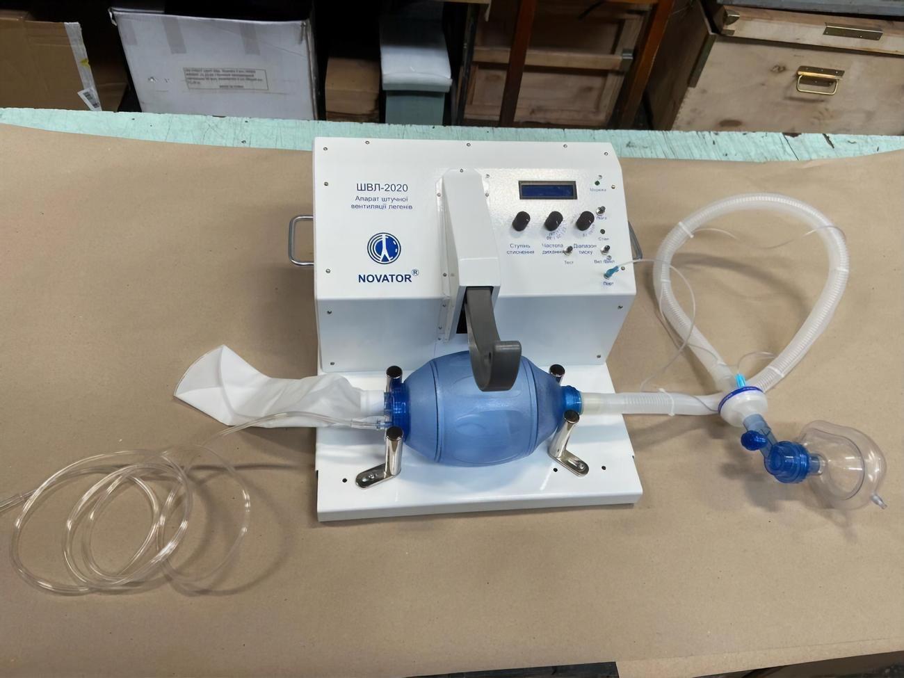 Аппарат ИВЛ, который разработал "Новатор"