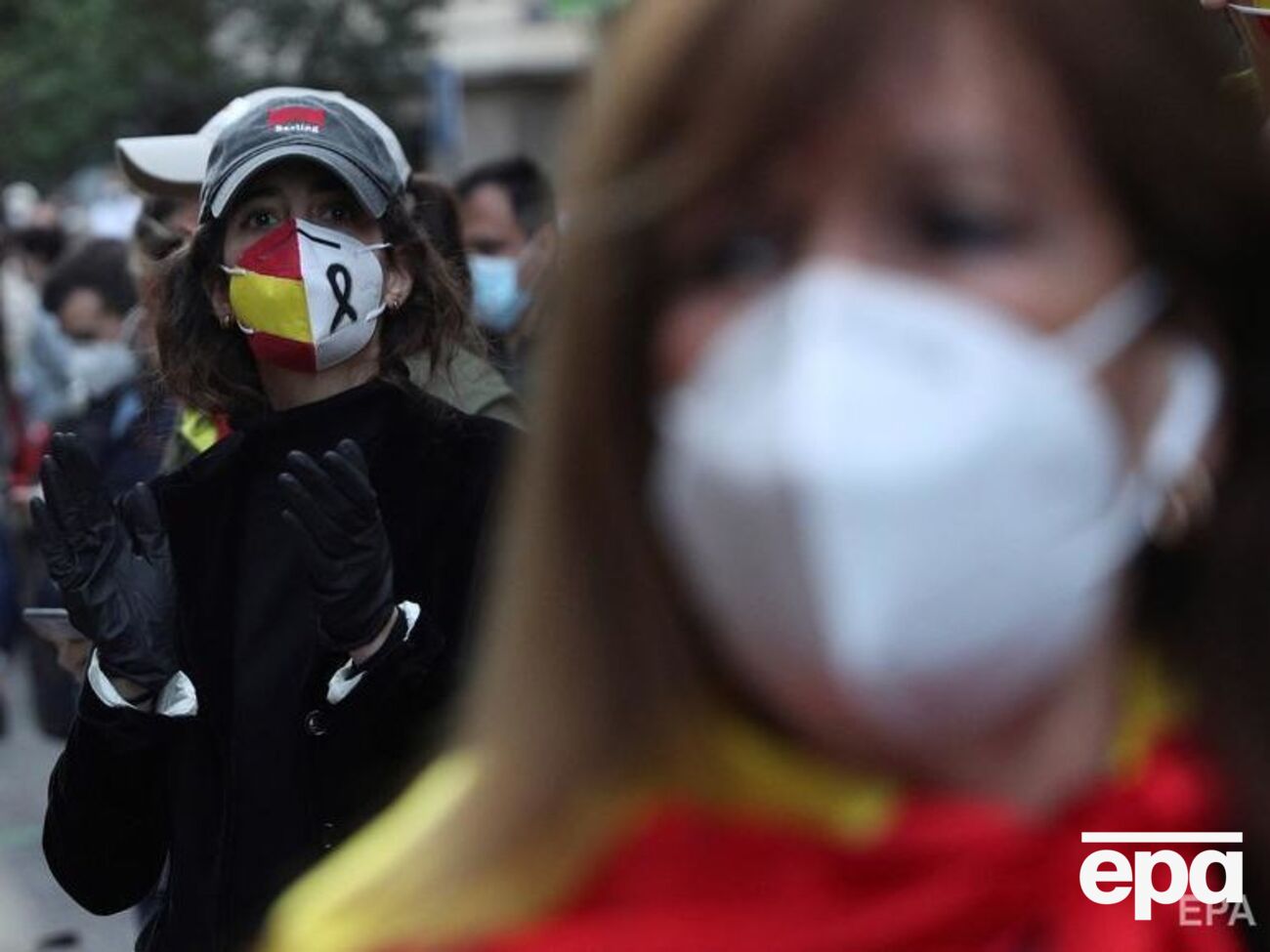 Іспанія є одним із лідерів у світі за кількістю інфікованих