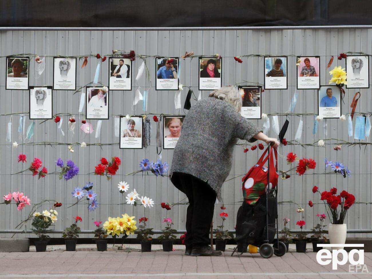 Россия сообщила о 2,3 тыс. летальных исходов