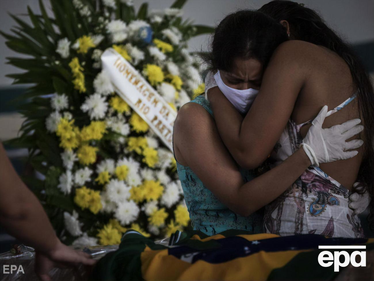 За последние сутки от коронавируса в Бразилии умерло&nbsp;844 человека&nbsp;