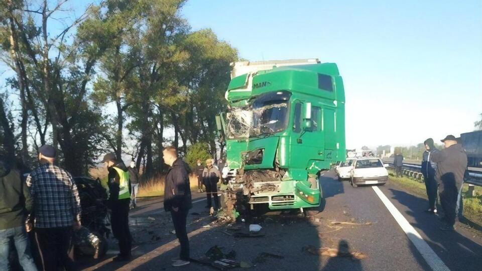 Из-за аварий в сторону Киева образовались пробки