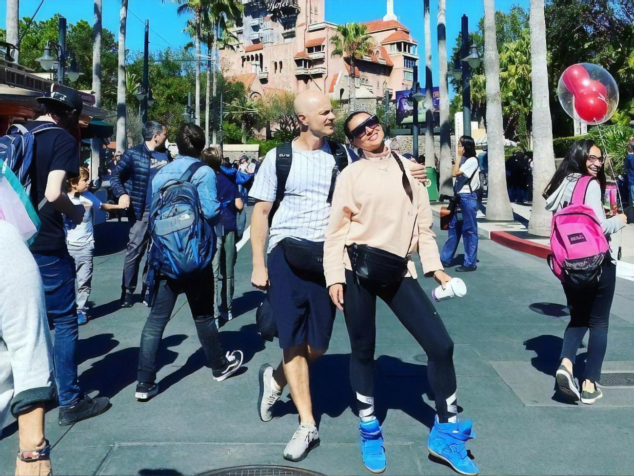 Яма с семьей в феврале 2020 года провел отпуск в США